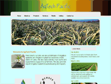 Tablet Screenshot of agtechpacific.com